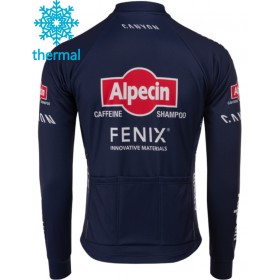 Maillot vélo 2020 Alpecin-Fenix Hiver Thermal Fleece N001